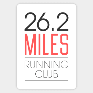 26.2 Miles Running Club / 2 Sticker